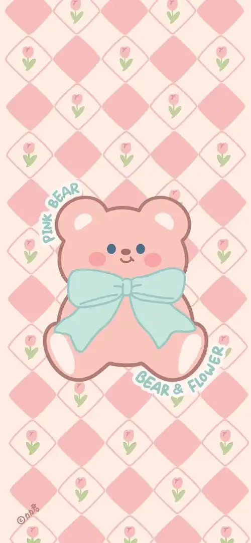 可爱壁纸##粉色壁纸##格子壁纸##少女心