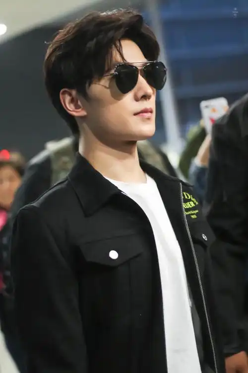 杨洋图片 杨洋机场霸气墨镜图片