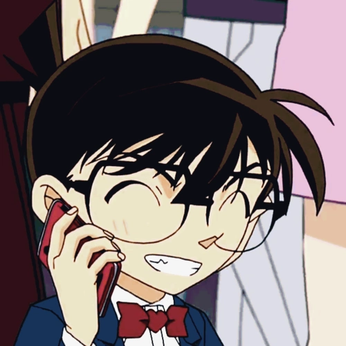 名侦探柯南江户川柯南自截自调头像