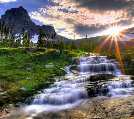 大自然吉祥好运图片