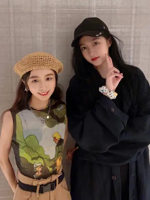 今天和关晓彤合影啦