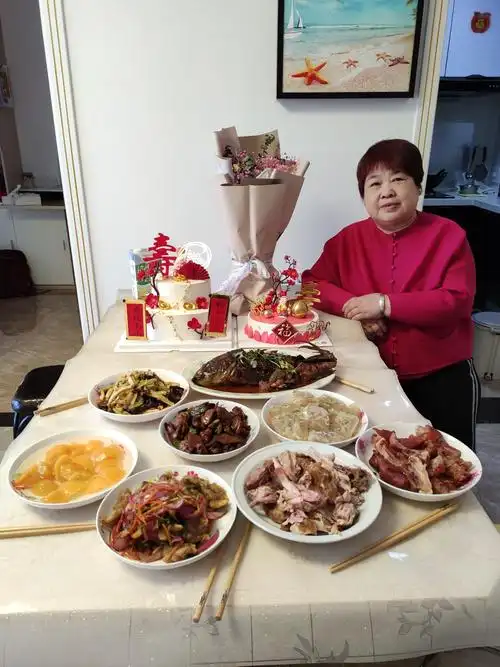 妈妈66生日留念