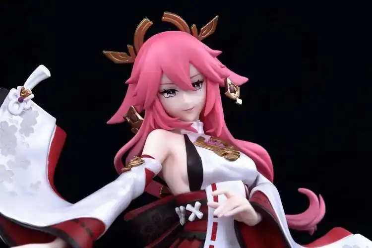 八重神子手办人偶原神手办周边可莉甘雨玩具动漫卡通二次元游戏公仔4