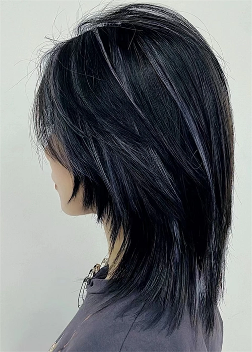 狼尾鲻鱼头酷感满满 挑染搭配飒气无比_最新发型 - 美发站