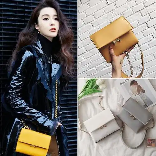 范冰冰与杨幂背小包包都那么好看,我也要赶紧入手一个