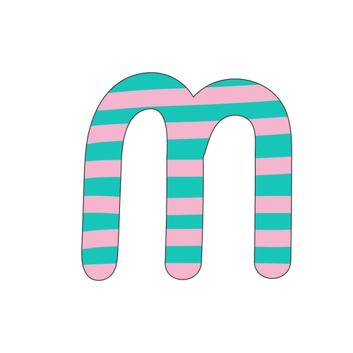 可爱卡通字母m图片大全