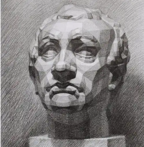 素描石膏头像应该怎么画