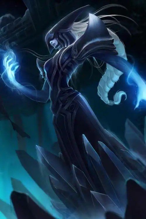 英雄联盟冰女丽桑卓冰霜女巫皮肤11