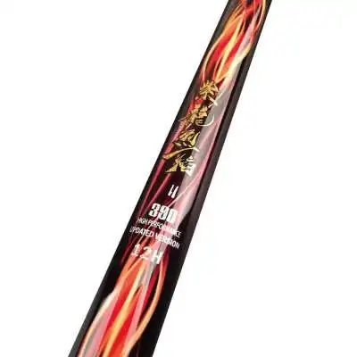 渔猎峰紫龙烈焰二代鱼竿2020新款鱼竿3.9超轻超硬 飞磕鱼竿大炮杆