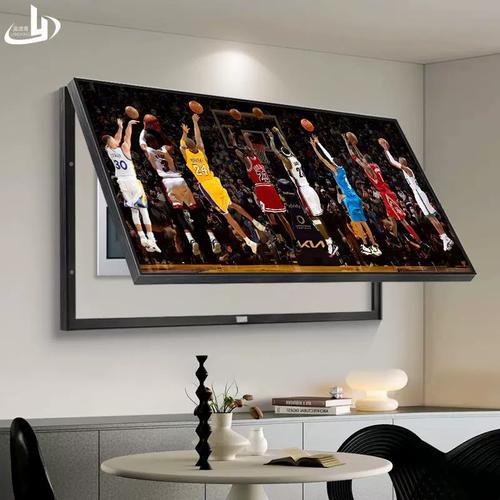 大尺寸电表箱装饰画nba篮球明星詹姆斯乔丹科比配电箱遮挡箱挂画