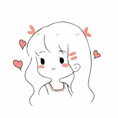 可爱简笔画头像女生高清好看的网红简笔画女孩可爱图片