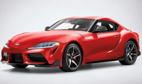 "toyota supra"极炫的红,酷炫的热情!