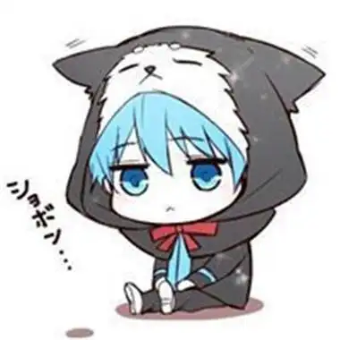 黑子哲也头像q版图片超帅气男生动漫高清微信图片