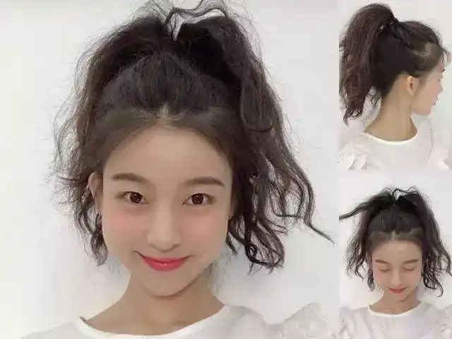 这款少女头扎发,美!|丸子头|高马尾|刘海|减龄_网易订阅