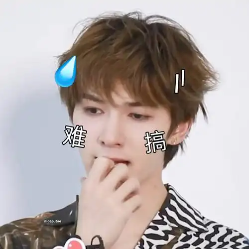 某猪真是十分生动的可爱06表情包*9p@theo-朱正廷#朱正廷谈尴尬场面