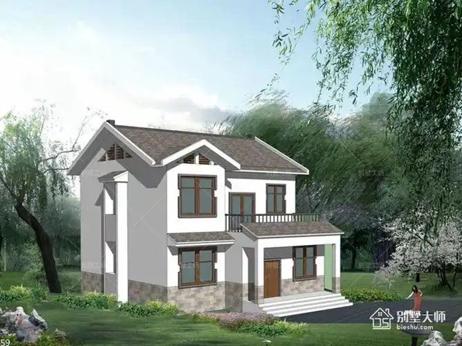 农村二间二层小别墅设计5款精而美的经典样式不容错过