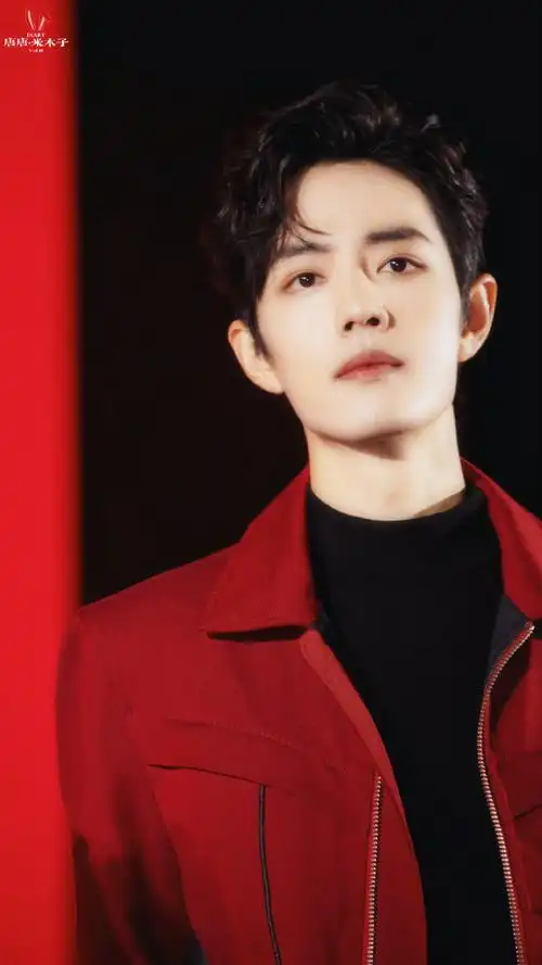肖战#|#肖战壁纸#谁说男明星的红毯造型只能是黑色～肖总的各色造型