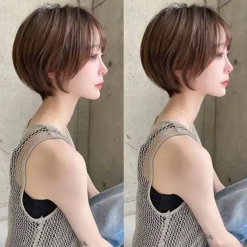 发型剪来剪去不满意,那就试试立体层次短发,让你大变样_时尚_个性_让