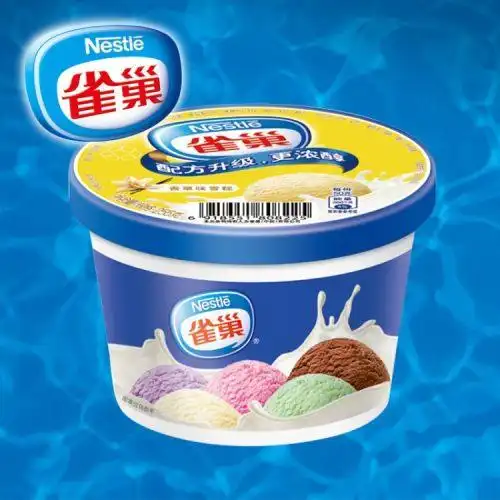 雀巢冰淇淋家庭装香草味雪糕255g碗装冷饮满包邮