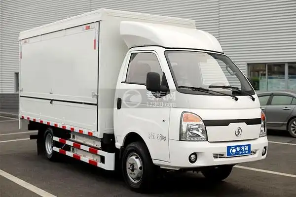 陕汽轩德e9s纯电动395米蓝牌厢式货车