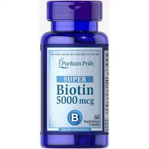 puritans pride puritans pride biotin 5,000 mcg - super hair