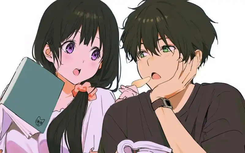 【恋爱循环/折木奉太郎×千反田爱瑠】我就是喜欢用 动漫 做 素材!