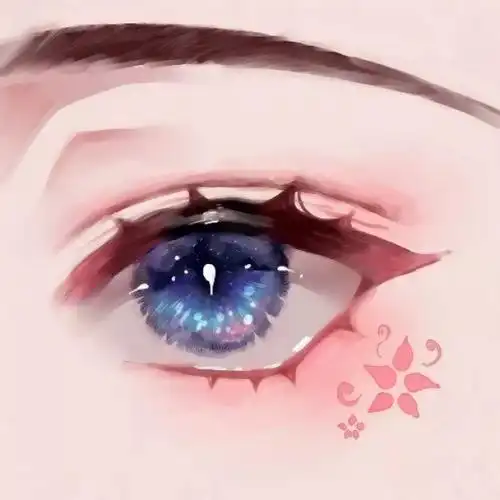 唯美手绘眼晴头像超高清单只的手绘眼睛图片头像
