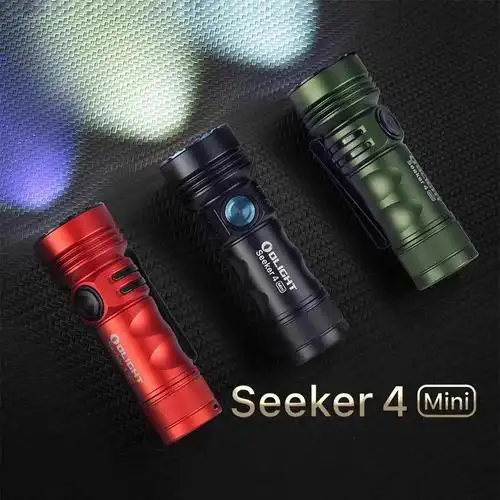 傲雷seeker探索家4mini超亮迷你强光充电手电筒紫外线灯户外露营