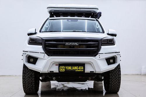 运良 哈弗h9改装升级案例整车改装前后杠油箱升高行李框帐篷护板