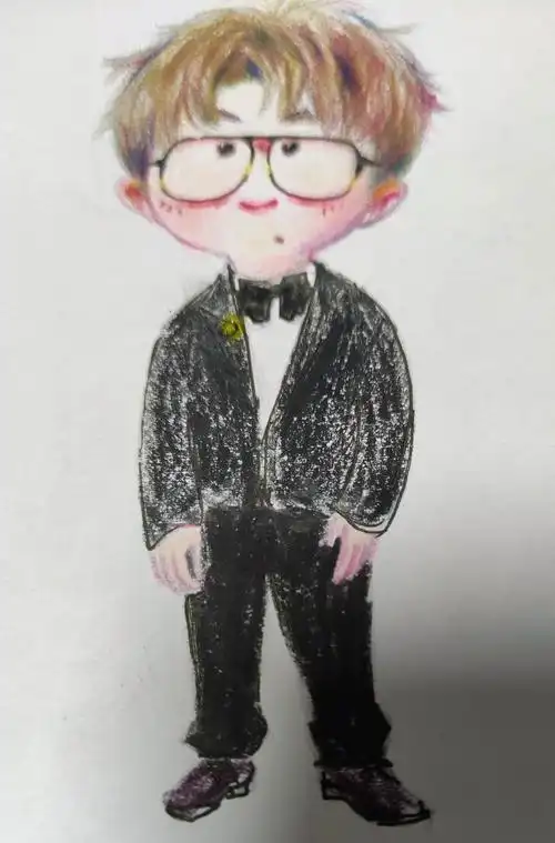 画笔下的毛不易