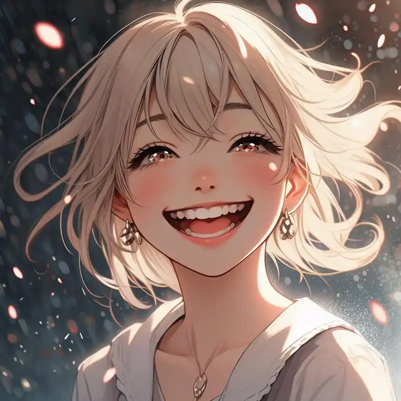 宝贝们,给你们带来一组超级治愈系的开心女性头像～每一张都是满碌哪