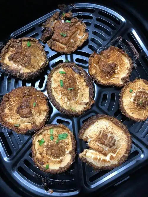 炸香菇低脂低卡健康又好吃的减肥小零食