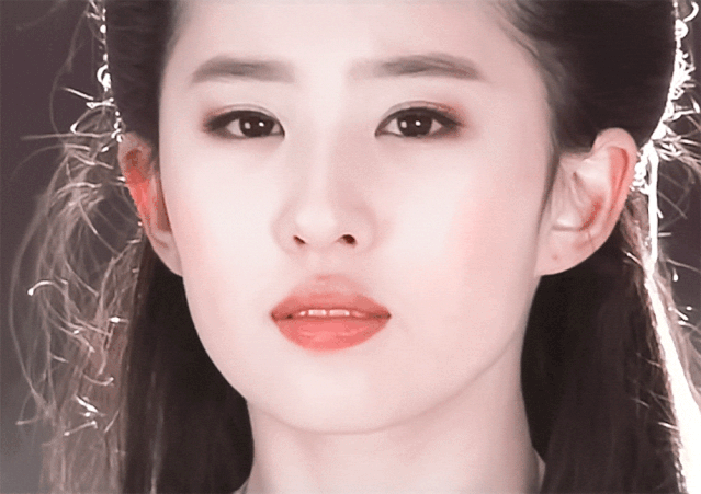 古装白裙刘亦菲,仙女下凡啊!