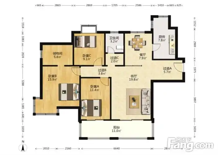 房东急售摩卡127平户型装修40万带车位急二百十8万