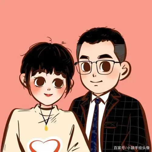 情侣头像甜蜜温馨,全家福头像幸福有爱,每一样作品都有适合他的主人