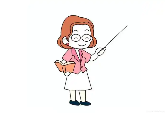 人物素材老师像园丁辛勤的栽种语文老师怎么画人物简笔画简笔画大全