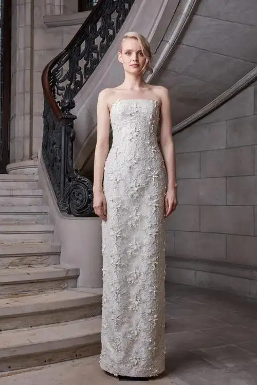 sarehnouri高定婚纱礼服典雅华丽宫殿全手工缝制完美嫁衣