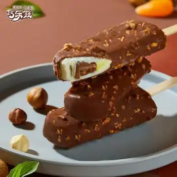 伊利巧乐兹经典巧脆棒脆香饼巧克力脆皮雪糕冰淇淋冰激凌冷饮75g10支