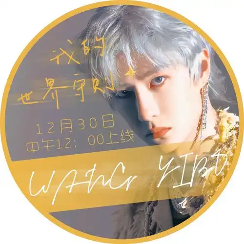 王一博我的世界守则新歌头像 cr.