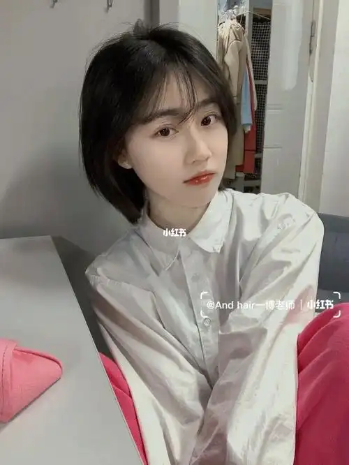 甜美的短发73初恋的感觉 自然生活发型初恋头短发