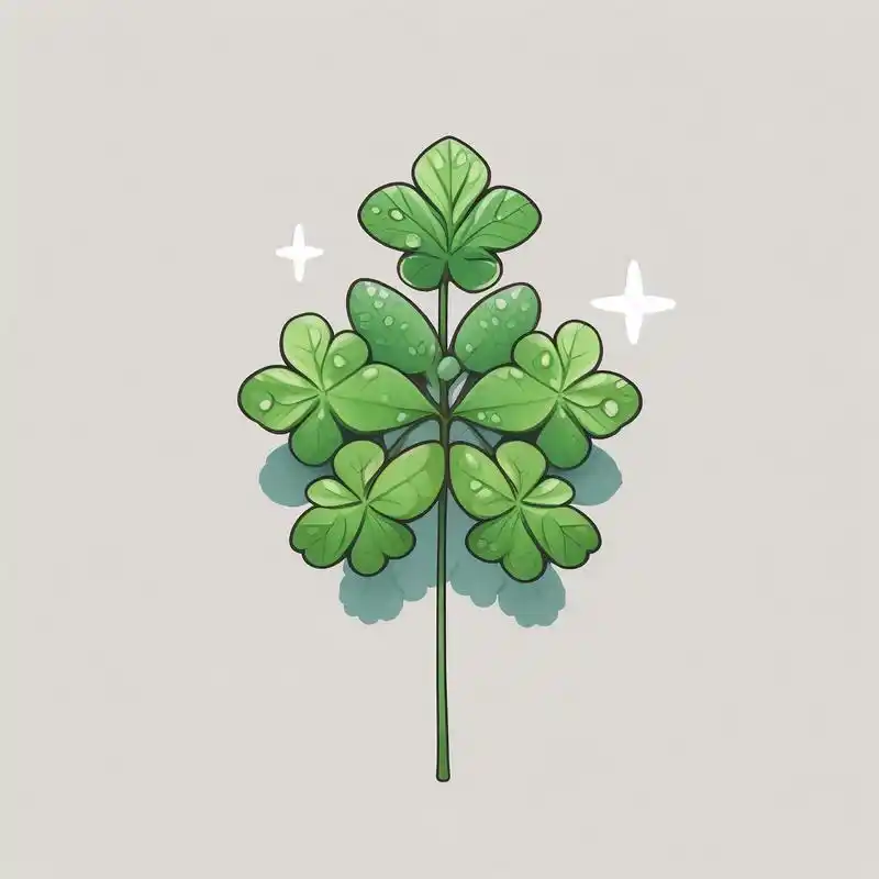 幸运四叶草92头像来喽 四叶草头像,寓意幸运,健康,快乐,幸福!