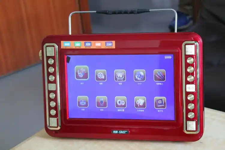 【批15寸先科a1532老人看戏机高清视频播放器带dvd影碟机机收音机19】