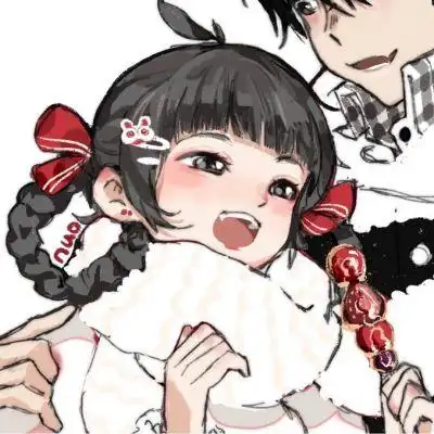 qq情侣可爱动漫头像我要成为一个甜甜的小可爱