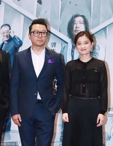 首映礼红毯上,郭涛儿子郭子睿(石头),女儿郭懿文齐亮相为老爸打气