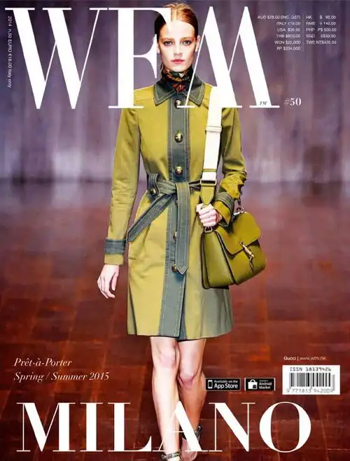 worldfashionmagazinewfm米兰巴黎时装周时尚杂志2015年春夏刊
