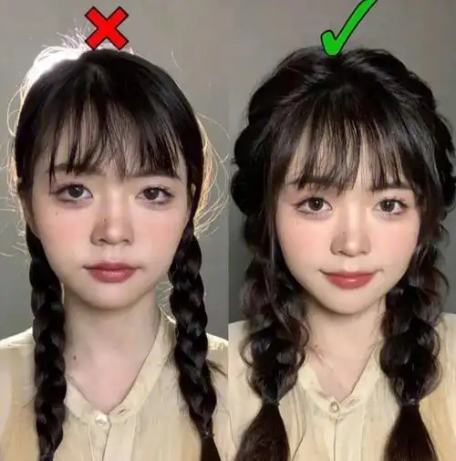 2款高回头率发型正确绑法:双马尾辫这样扎才能告别土气look!