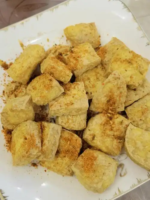 空气炸锅炸豆腐