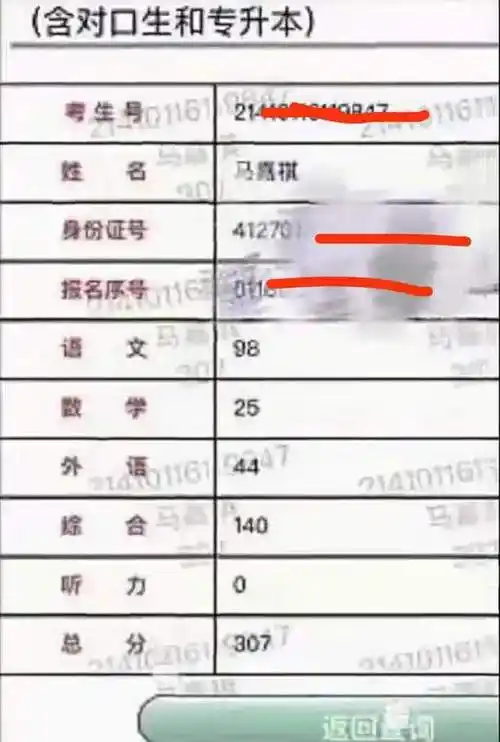 马嘉祺高考成绩307存疑粉丝怒怼清华博士