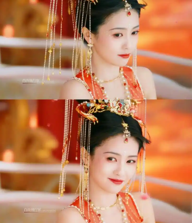 白鹿《长月烬明》桑酒剧照,好美.