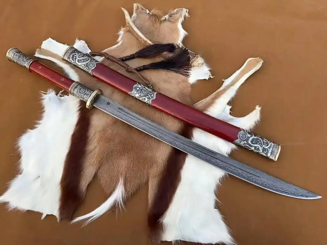 精品《高档精品61绣春刀》红花梨木 树.户撒盛产刀具,而且极 - 抖音